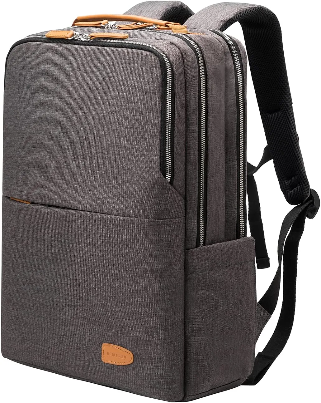 NOBLEMAN Backpack For man and women,Business Computer Backpacks,multi-compartment storage Laptop Backpack, Water-resistent 15.6 Inch Laptop Backpack with USB,for nurse,business (Grey plus)