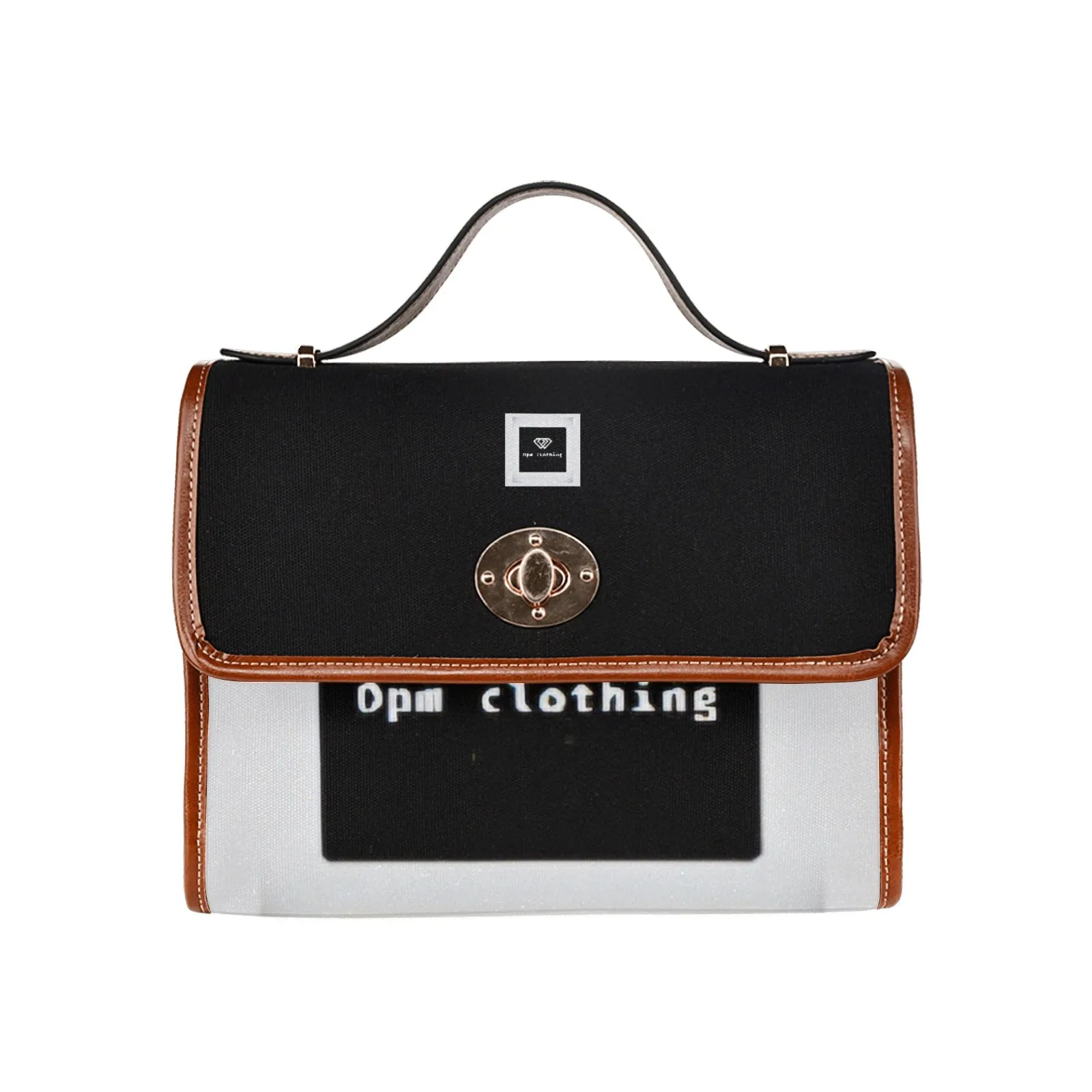 OPM BLACK INSIGNIA Waterproof Canvas Bag-Brown