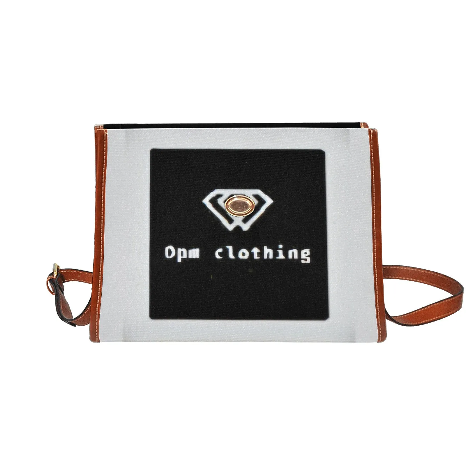 OPM BLACK INSIGNIA Waterproof Canvas Bag-Brown