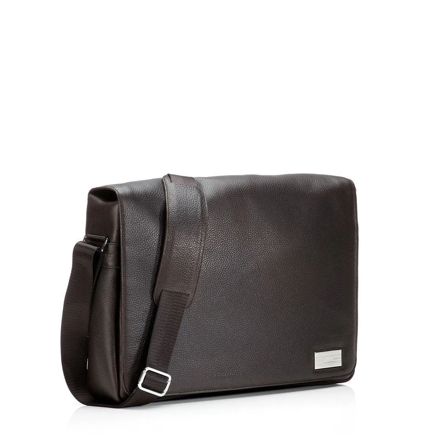 Penn Messenger Bag - Dark Brown Leather