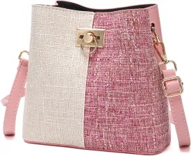 PINCNEL Small Crossbody Purses for Women, Shoulder Bag for Women, PU Leather Crossbody Bags Bucket Bag Handbags