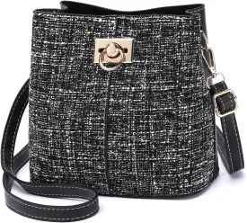 PINCNEL Small Crossbody Purses for Women, Shoulder Bag for Women, PU Leather Crossbody Bags Bucket Bag Handbags