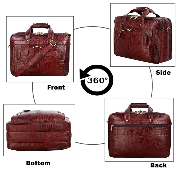 Premium Leather Office & Messenger Bag LB001
