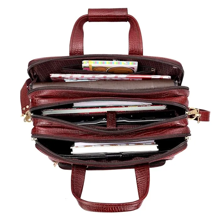 Premium Leather Office & Messenger Bag LB001