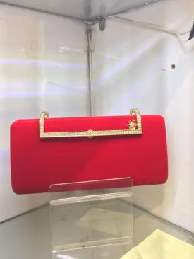 Red Fancy Clutch for Ladies
