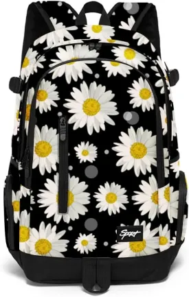 rickyh style School Backpack Travel Bag for Men & Women Lightweight College Back Pack with Laptop Compartmen