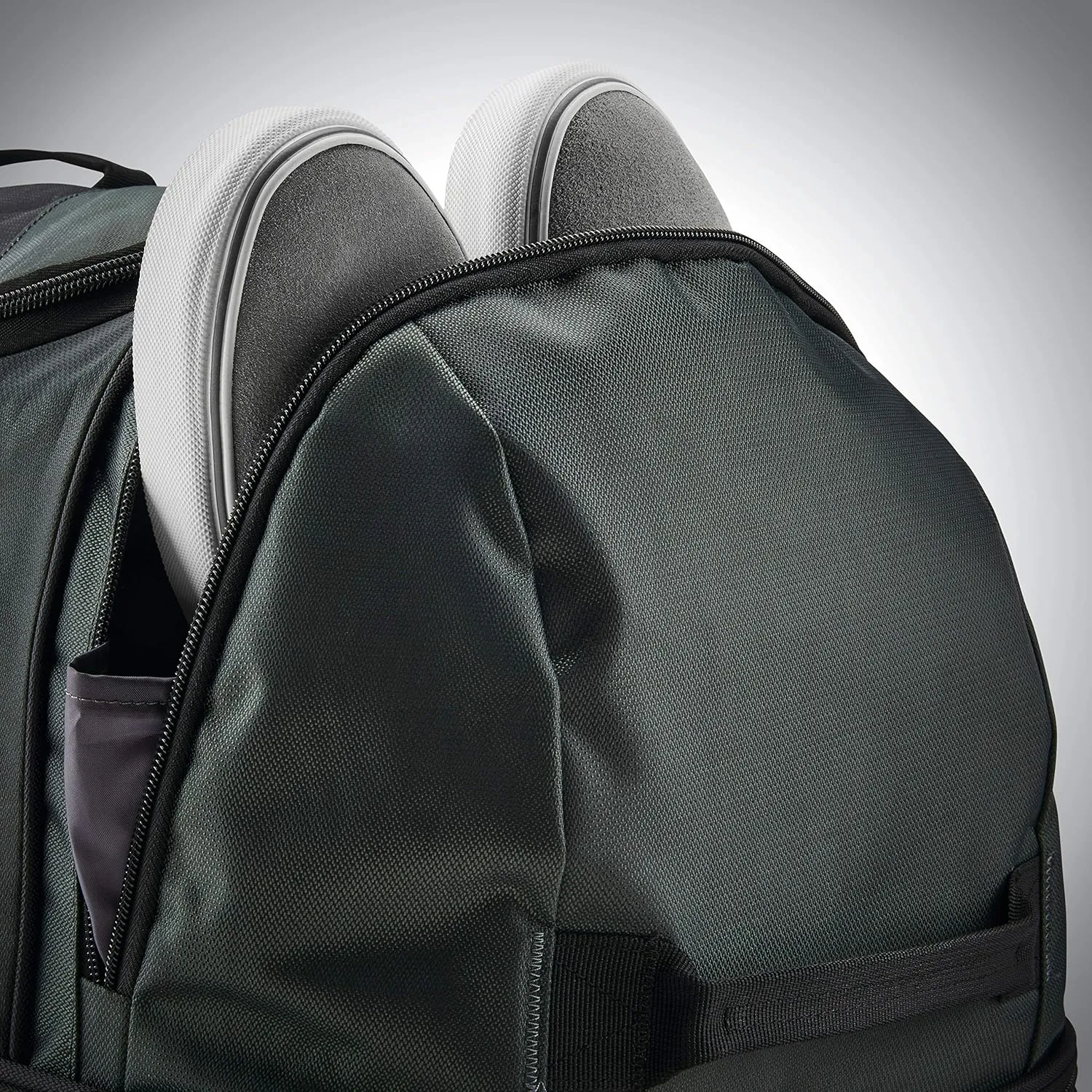 Samsonite Andante 2 Wheeled Duffel Bag  28-Inch Durable Rolling Luggage with Inline Skate Wheels, Push-Button Handle & Spacious Compartments  Travel-Friendly and Lightweight - Moss Green/Black