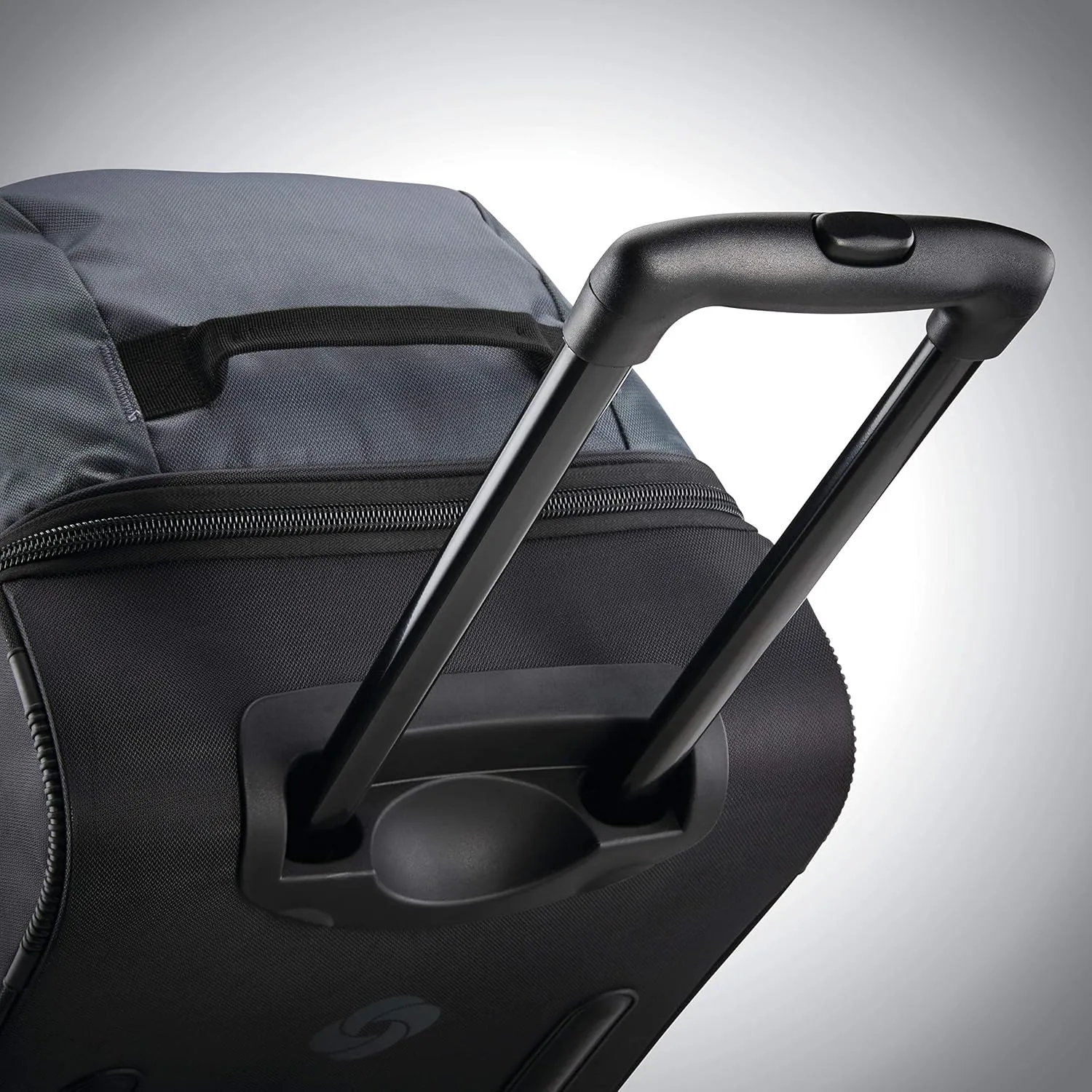 Samsonite Andante 2 Wheeled Duffel Bag  28-Inch Durable Rolling Luggage with Inline Skate Wheels, Push-Button Handle & Spacious Compartments  Travel-Friendly and Lightweight - Riverrock/Black