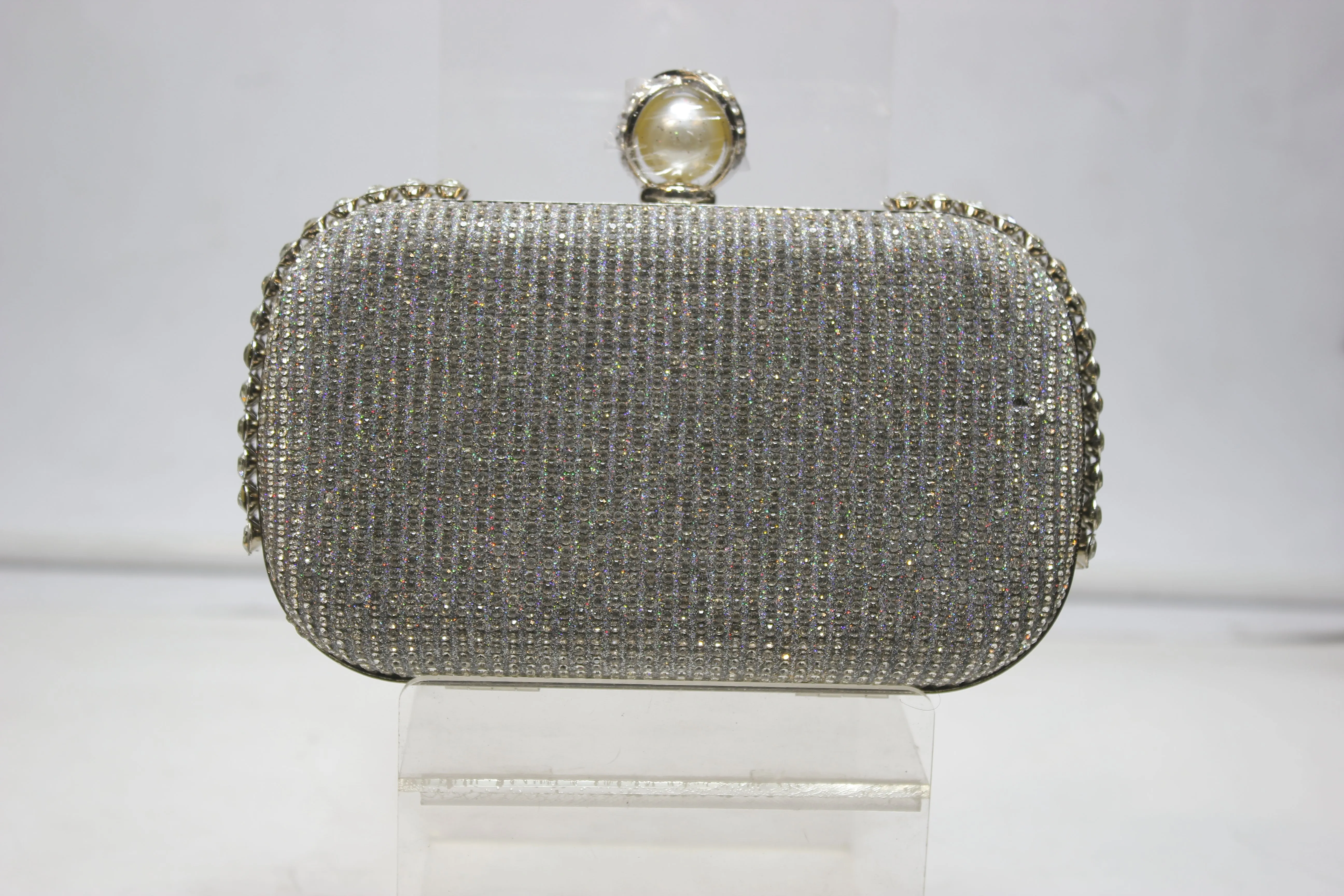 Silver |  Fancy Clutch for women