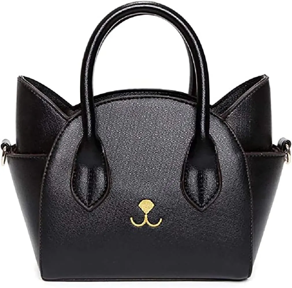 Sister Amy Cat Cross Body Handbag, Top Handle, Large Capacity Shoulder Bag for Women