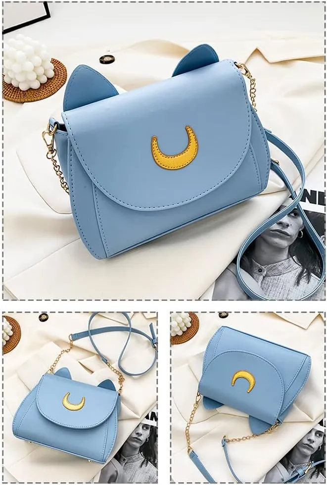 Sister Amy Cat Cross Body Handbag, Top Handle, Large Capacity Shoulder Bag for Women