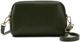 Small Size Handbag Messenger Sling Mobile Phone Clutch Leather Crossbody for Women