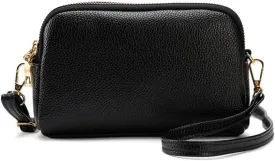 Small Size Handbag Messenger Sling Mobile Phone Clutch Leather Crossbody for Women