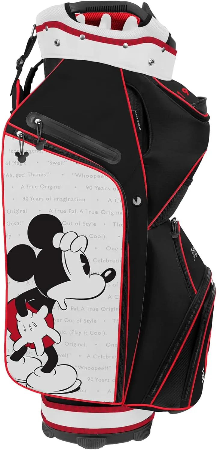 Team Effort Bucket III Cooler Cart Golf Bag Disney Studios