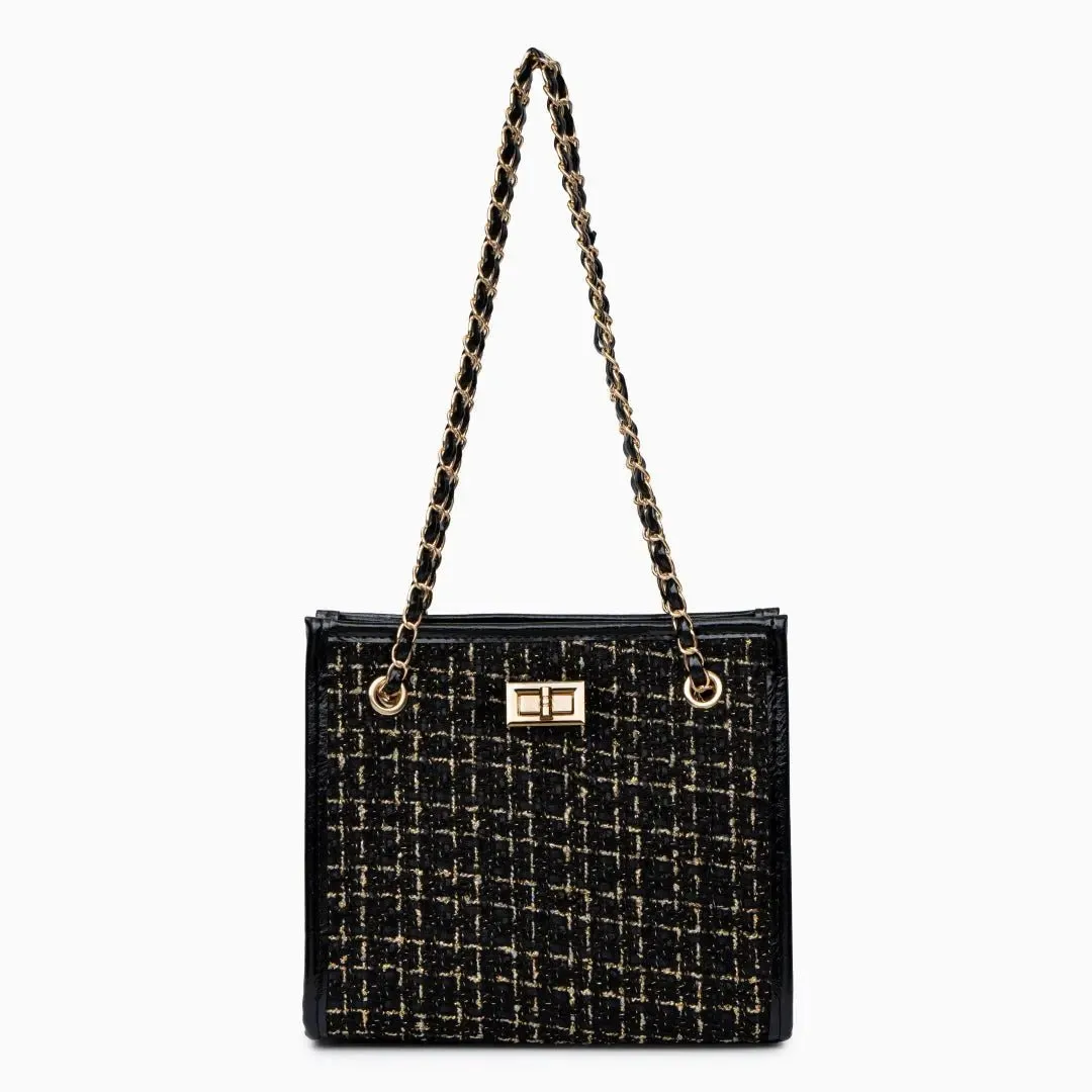 The Amelia | Classic & Versatile Plaid Shoulder Bag