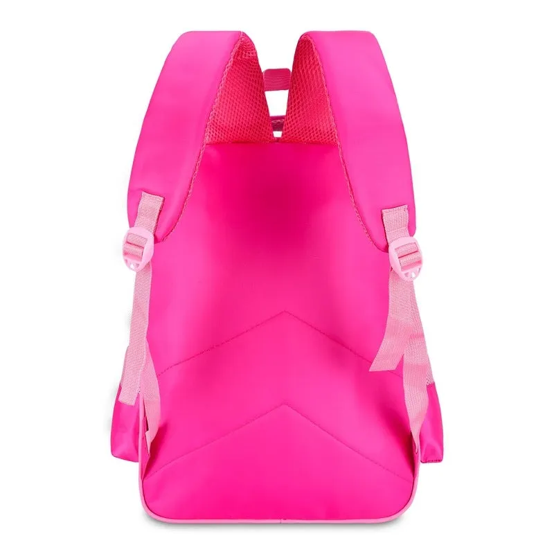 THE CLOWNFISH KidVenture Backpack - Durable, Lightweight Design | 22 Litres | Blush Pink