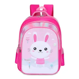 THE CLOWNFISH KidVenture Backpack - Durable, Lightweight Design | 22 Litres | Blush Pink