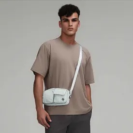 Titosha Multiple Pockets Anti Theft Crossbody Bags for Women and Men, RFID Blocking Cross Body Bag Trendy Small Crossbody Casual Purses Shoulder Bag Handbags for Travel Grey