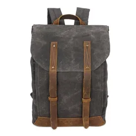 Vintage Canvas Backpacks Laptop for Mens