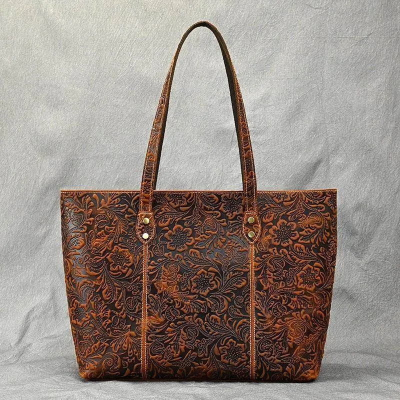 Vintage Design Shoulder Bag Laptop Tote