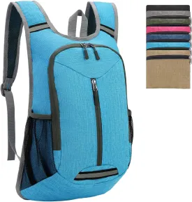 WEREWOLVES 15L Small Hiking Backpack, Travel Lightweight Foldable Packable Casual Outdoor Daypack