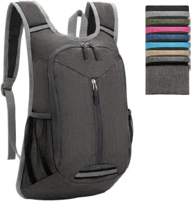 WEREWOLVES 15L Small Hiking Backpack, Travel Lightweight Foldable Packable Casual Outdoor Daypack