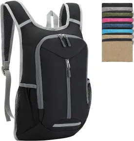 WEREWOLVES 15L Small Hiking Backpack, Travel Lightweight Foldable Packable Casual Outdoor Daypack