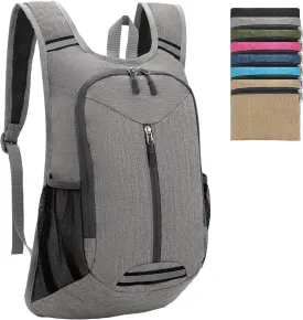 WEREWOLVES 15L Small Hiking Backpack, Travel Lightweight Foldable Packable Casual Outdoor Daypack