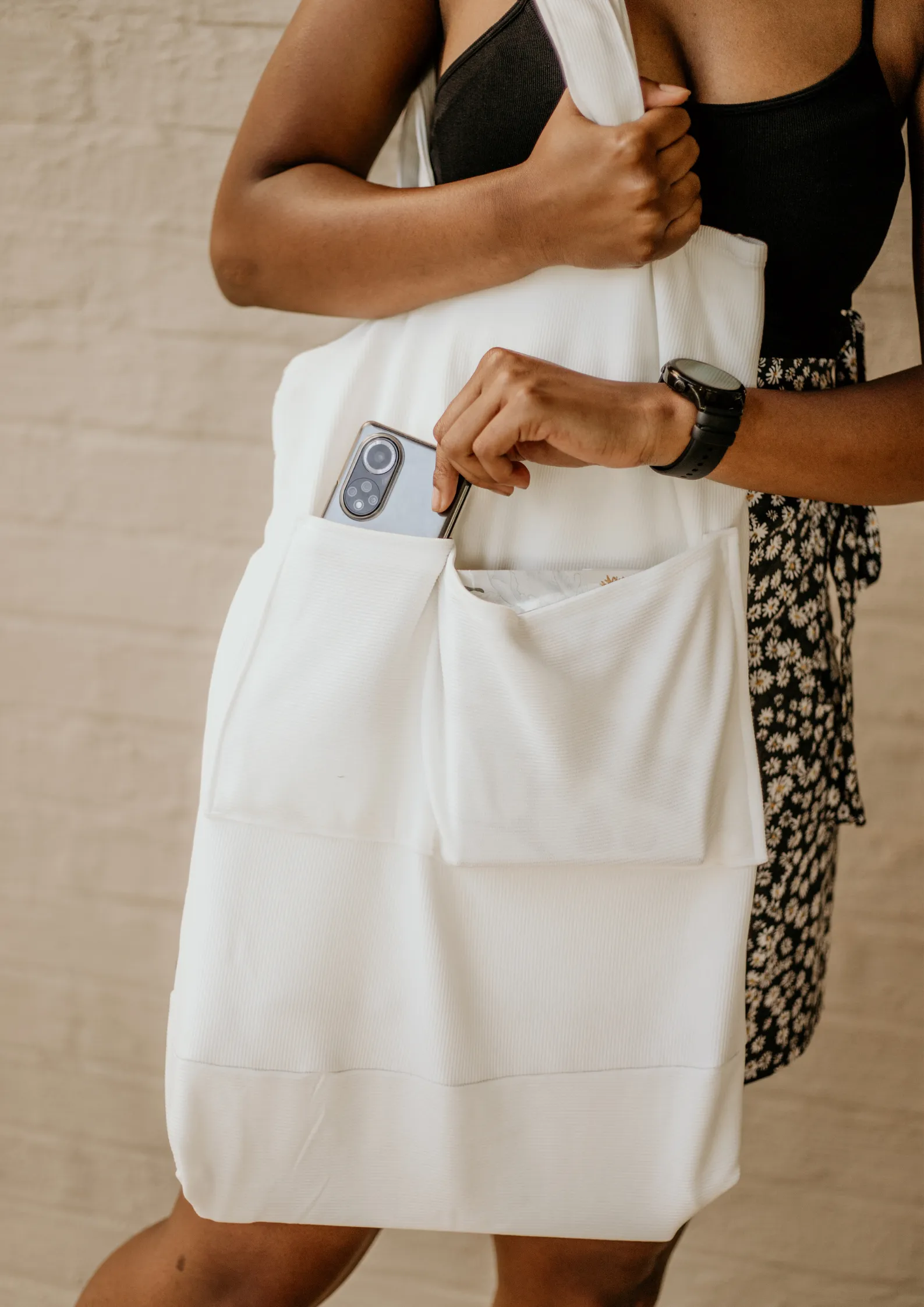 White Tote Bag