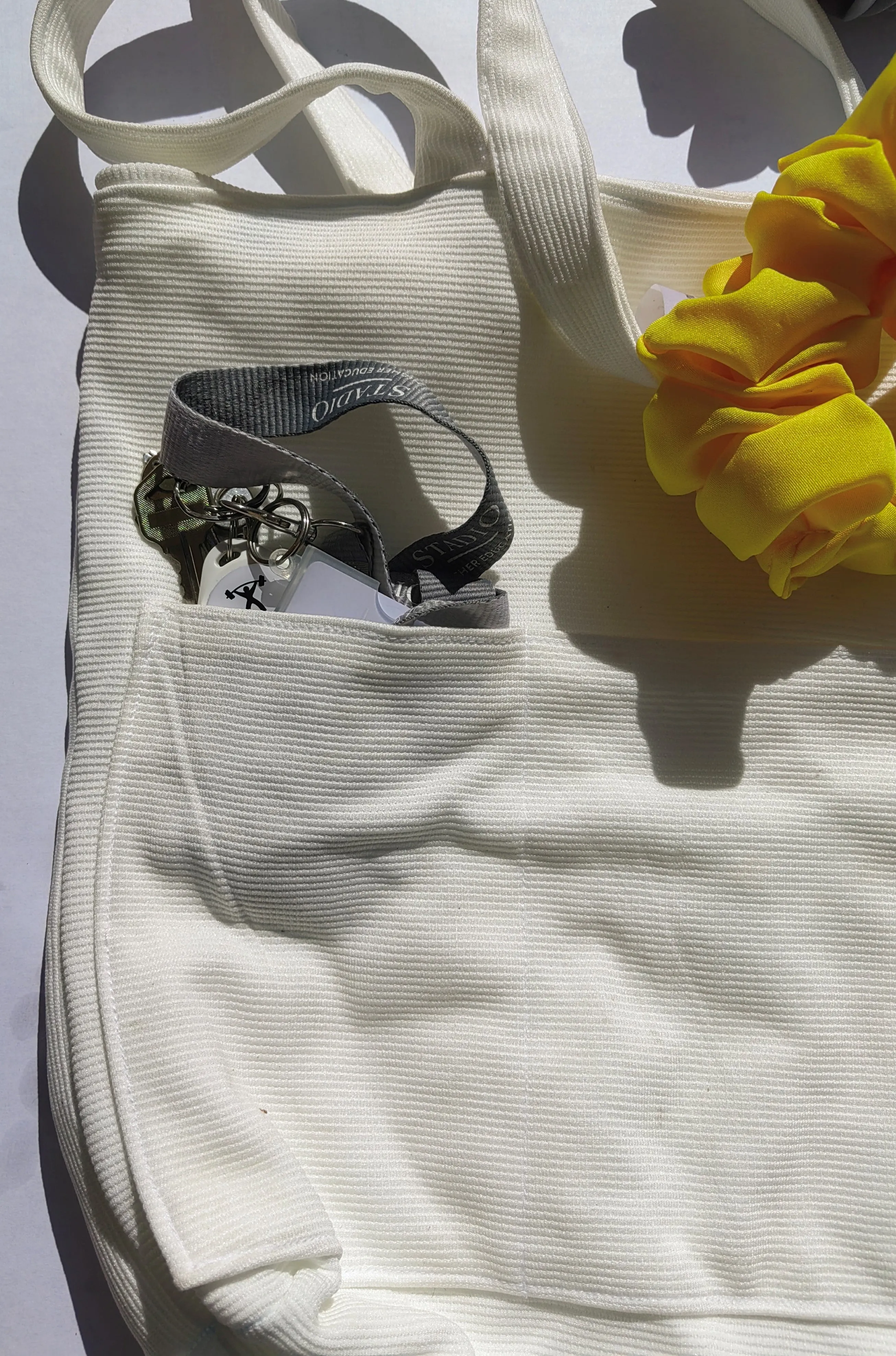White Tote Bag