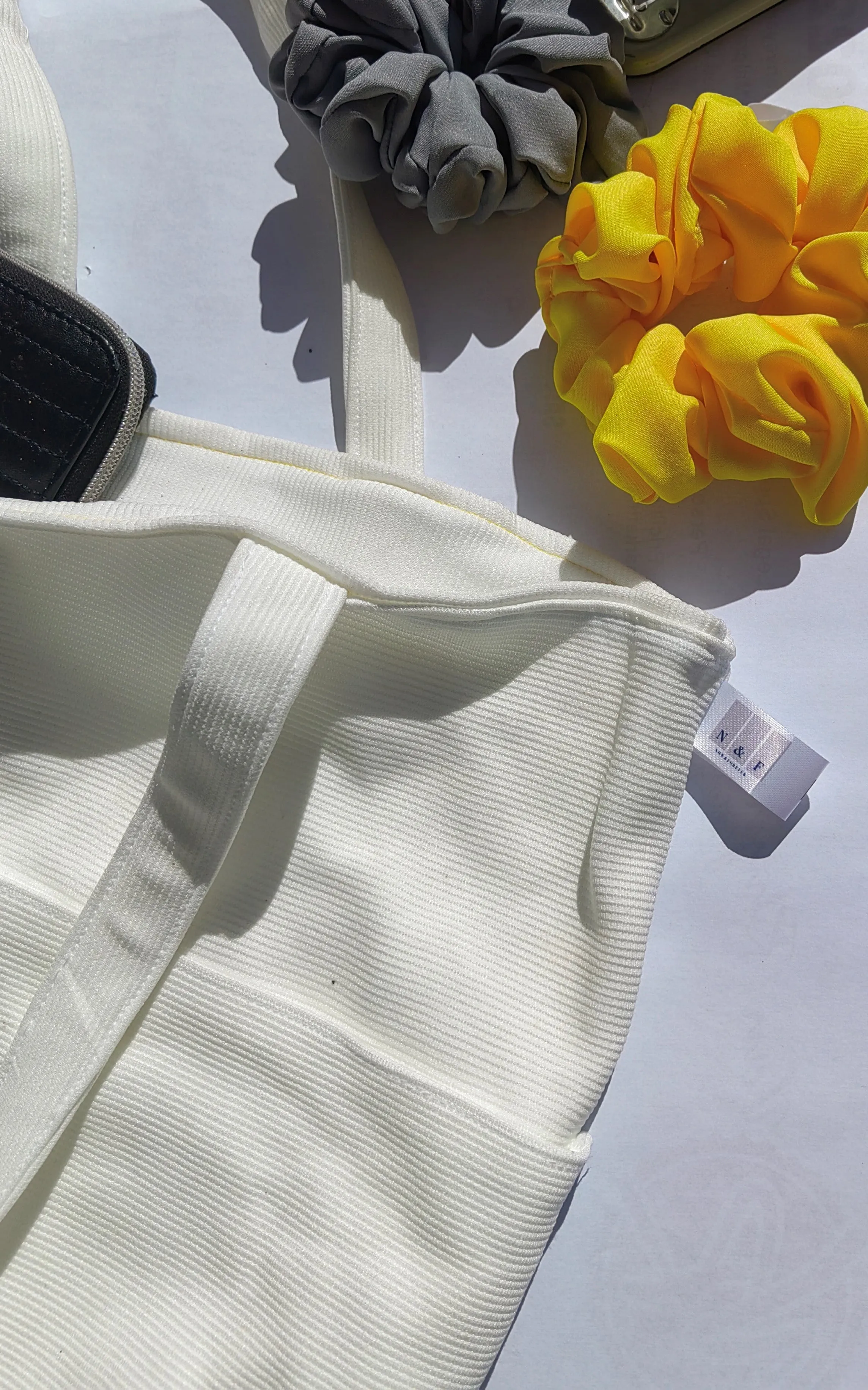 White Tote Bag