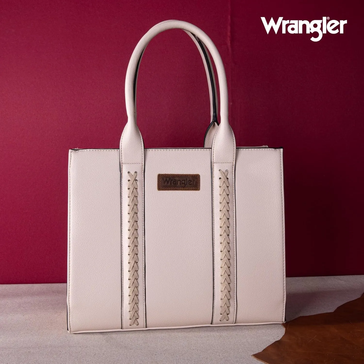 Wrangler Tote Bags for Women Top-handle Handbags and Purse for Women with Adjustable Strap