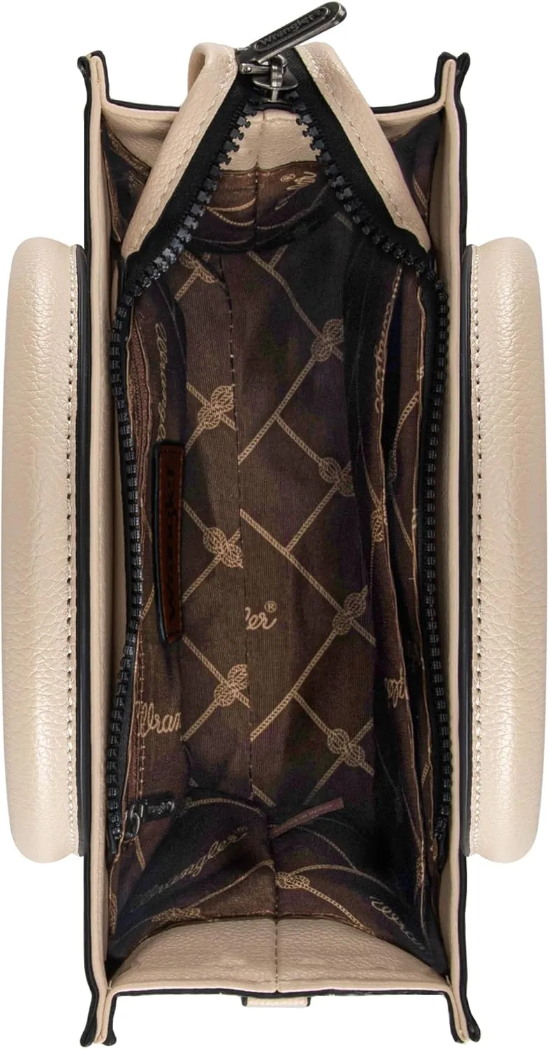 Wrangler Tote Bags for Women Top-handle Handbags and Purse for Women with Adjustable Strap
