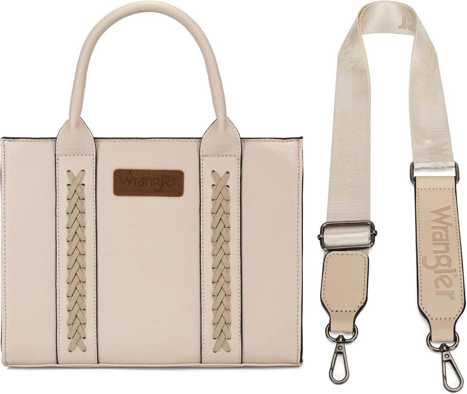 Wrangler Tote Bags for Women Top-handle Handbags and Purse for Women with Adjustable Strap