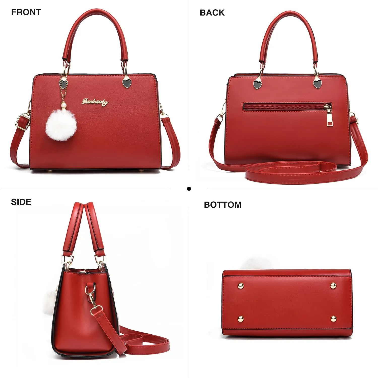 Xiaoyu Small Purses and Handbags for Women Ladies Fashion Crossbody bag Stylish Top Handle Satchel Shoulder Bags Totes