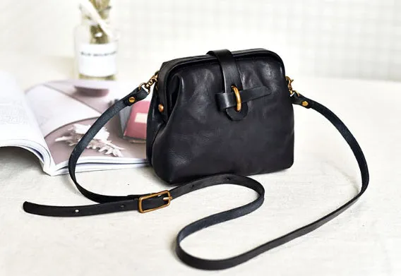 YAAGLE Women Vintage Vegetable Soft Tanned Leather Shoulder Bags YG291